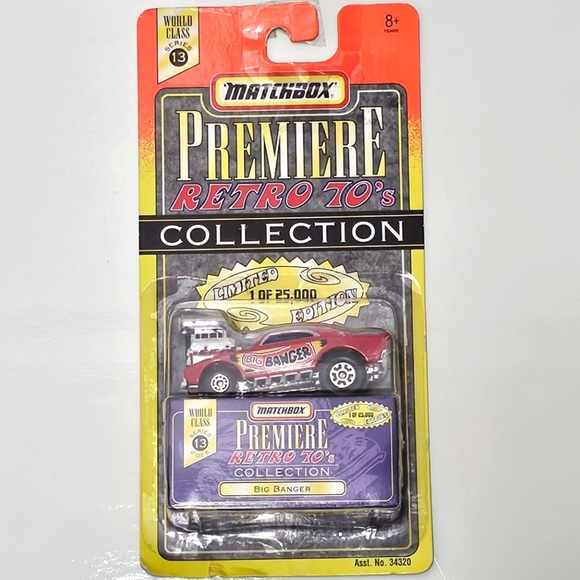 MATCHBOX Premiere Retro 70's Collection Big Banger Car Model - Picture 4 of 13